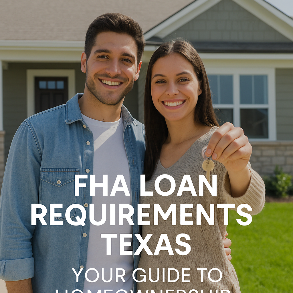 FHA Loan requirements Texas